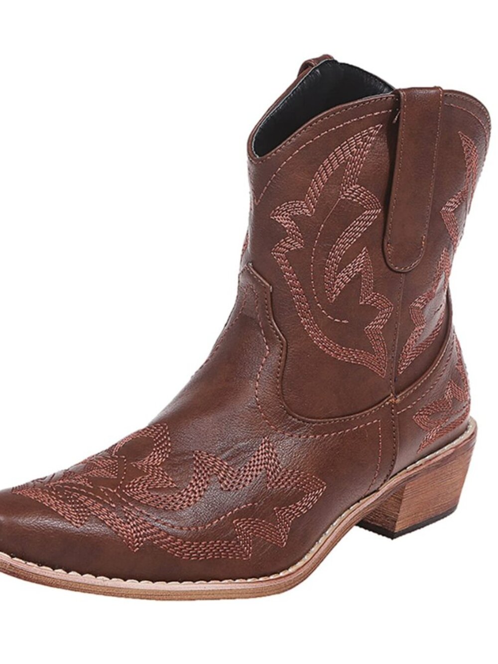 Cowboy Boots for Women Cowgirl Western Ankle Pointed Toe Booties